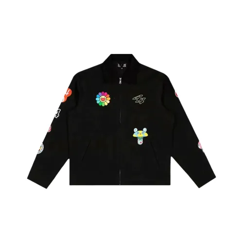 Takashi Murakami Черная Мужская Куртка