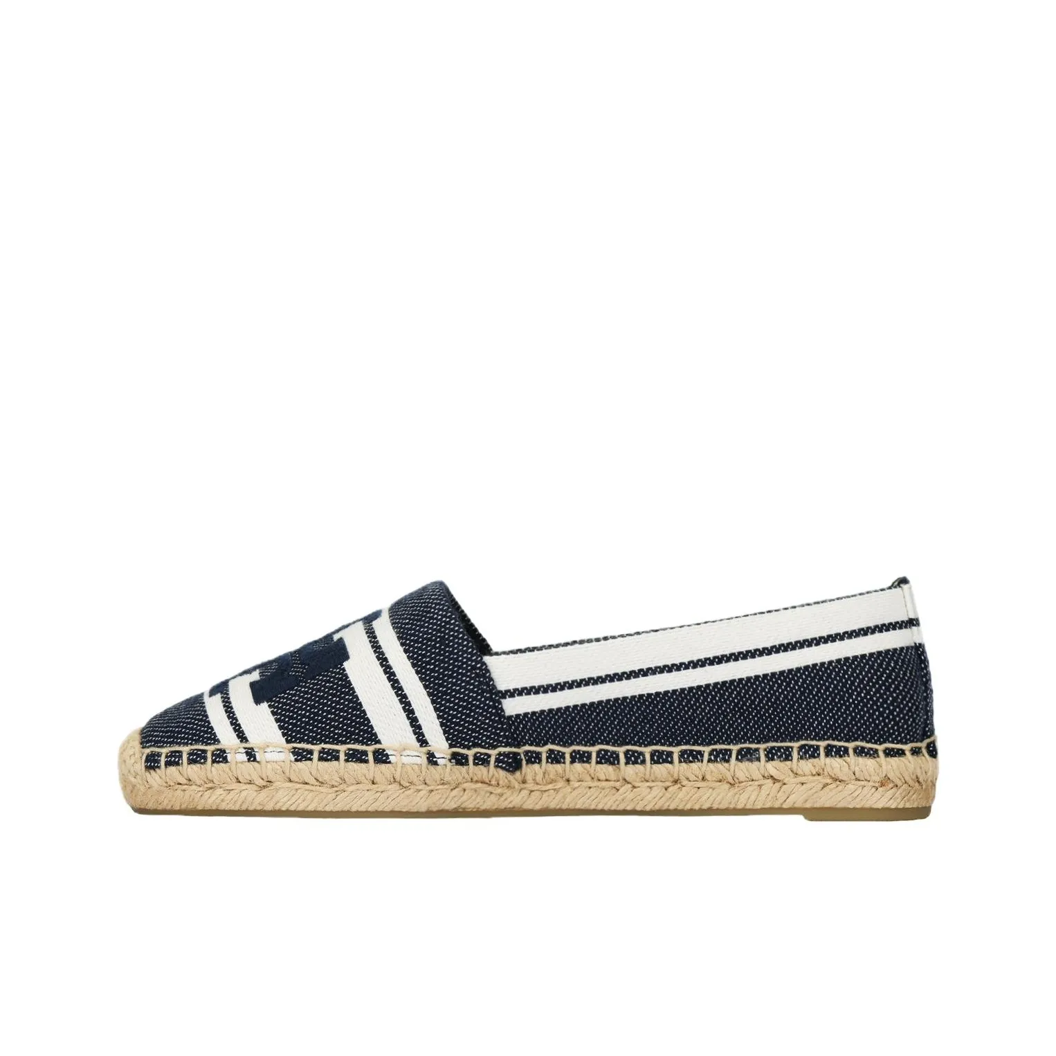 TORY BURCH Logo-embroidered Flat Espadrilles