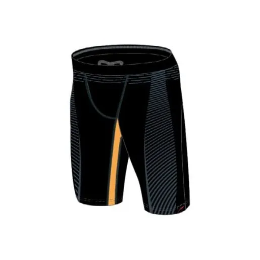 Speedo Черный/Манго Желтый Мужские Плавательные Шорты