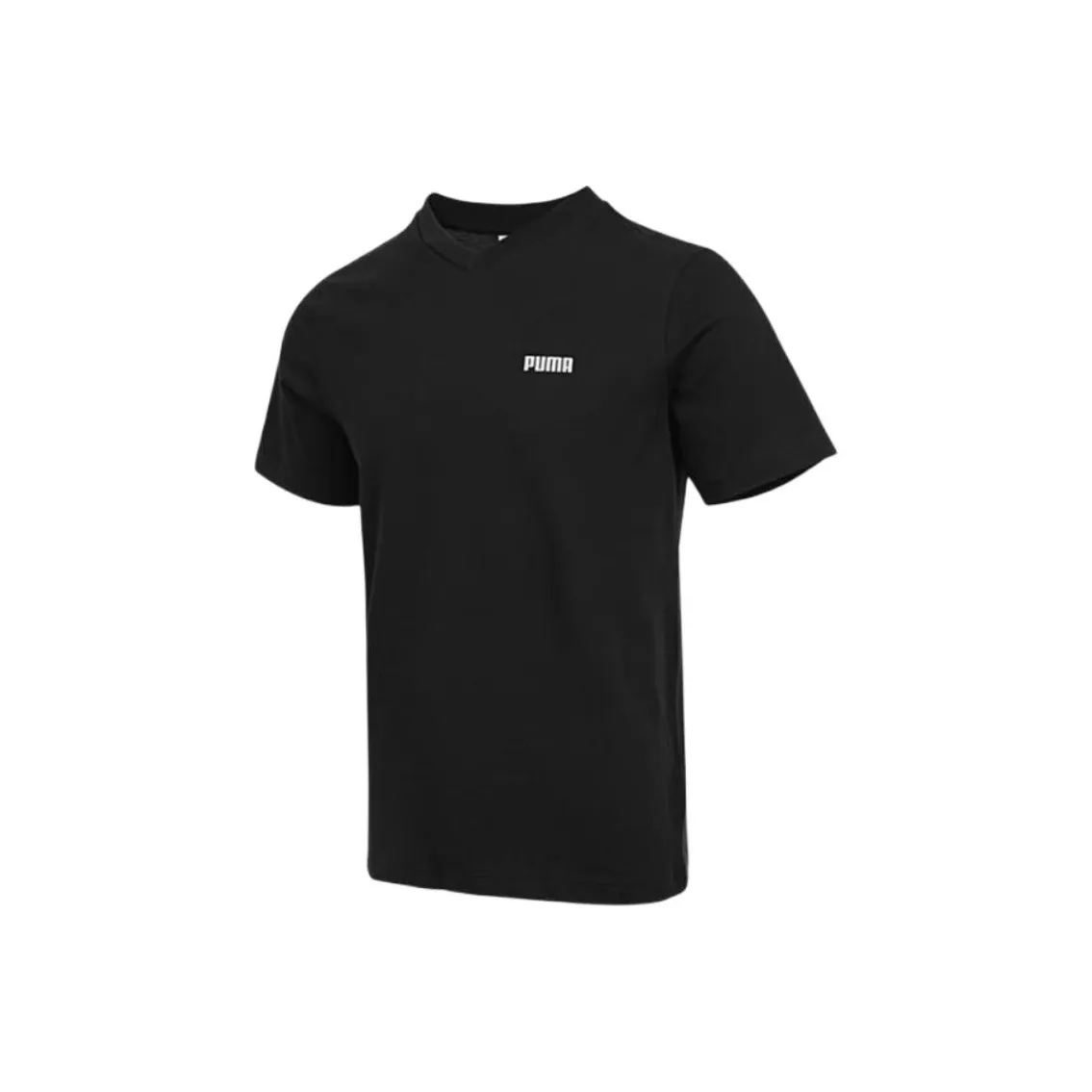 PUMA Маленький логотип V-образный вырез Tee T-рубашка Мужская