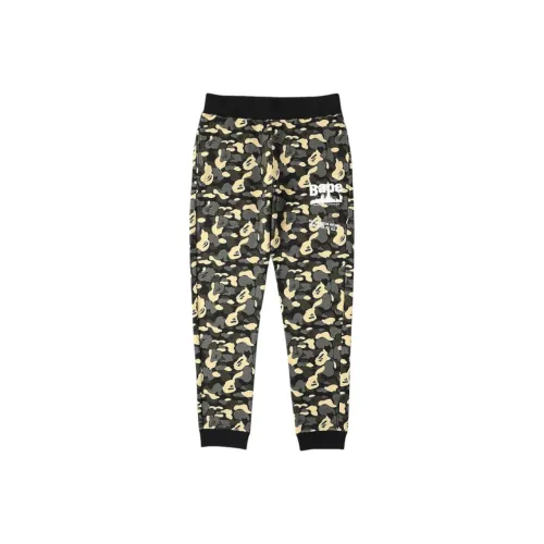 A BATHING APE Многоцветные Мужские Вязаные Спортивные Брюки