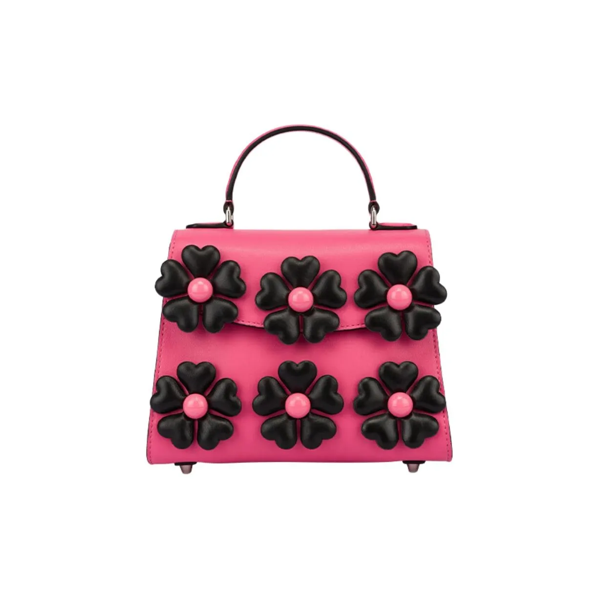 MOSCHINO Овчина Сумка через плечо Сумка Женская Розовая Красная