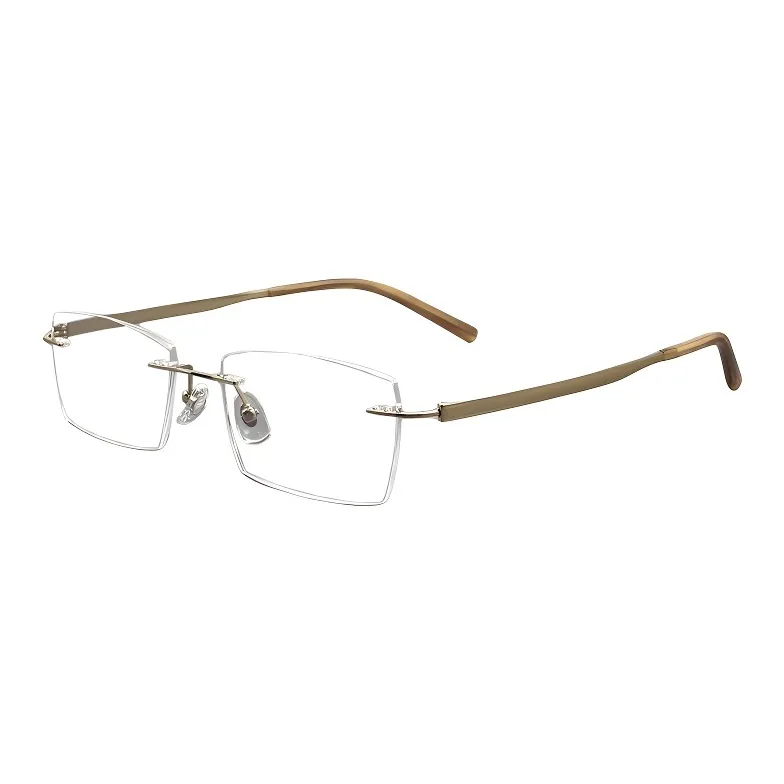 PSACSS Чистый титан Пластиковая оправа Оправа «брови» OPTICAL Линзы Унисекс