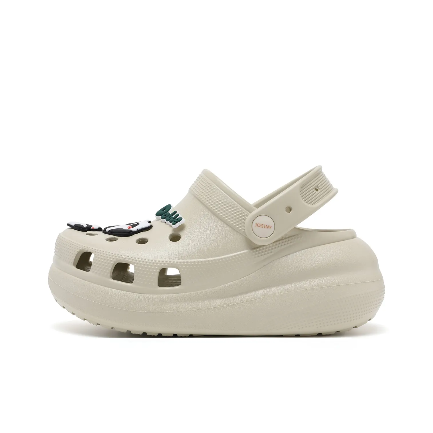 JOSINY Timeless Perforated Collection Сабо Женские Хаки