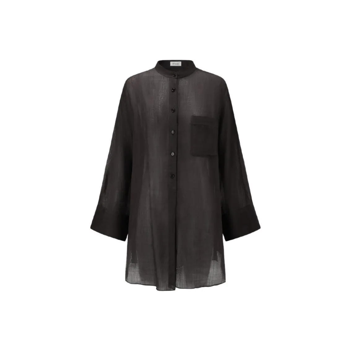 INTO THE EAST Кофе Женские Рубашки