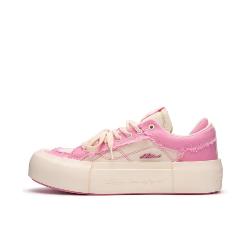 MATNUT Кроссовки для скейтбординга Low Top Розовые Унисекс
