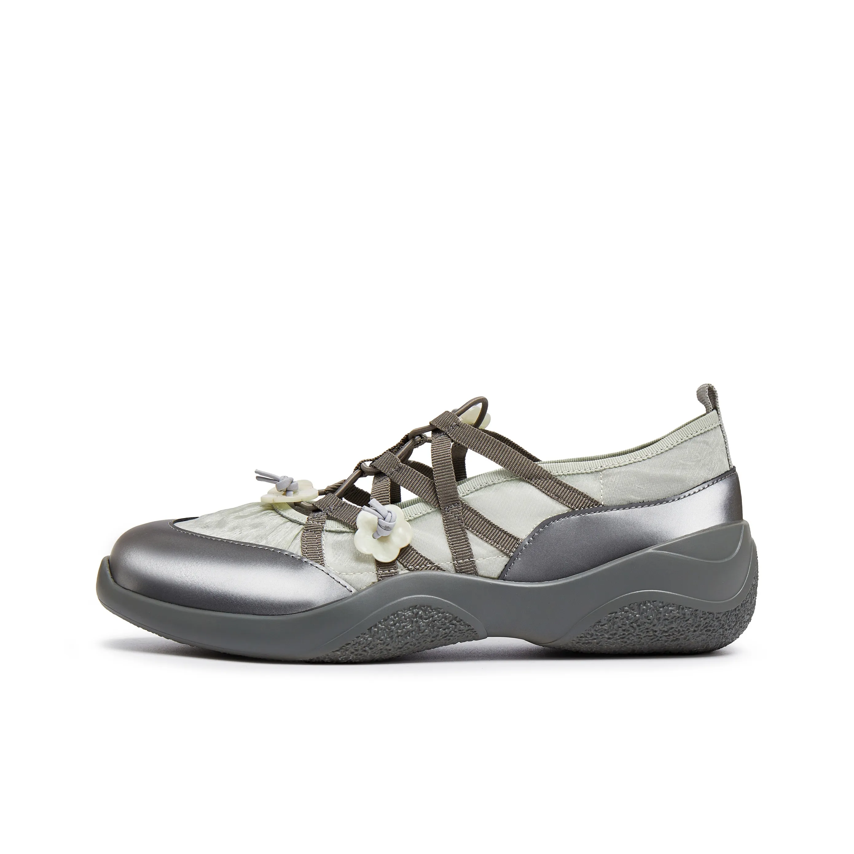 Joypeace Galaxy Ballet 2,0 Flat Mary Jane Shoes Invisible Height Increasing 4,5CM Women's