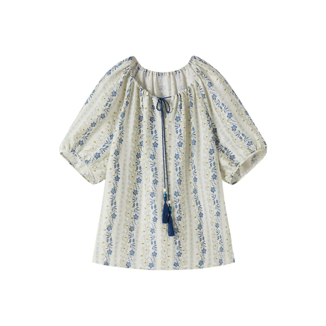 XIANGYING Морской синий Женские рубашки