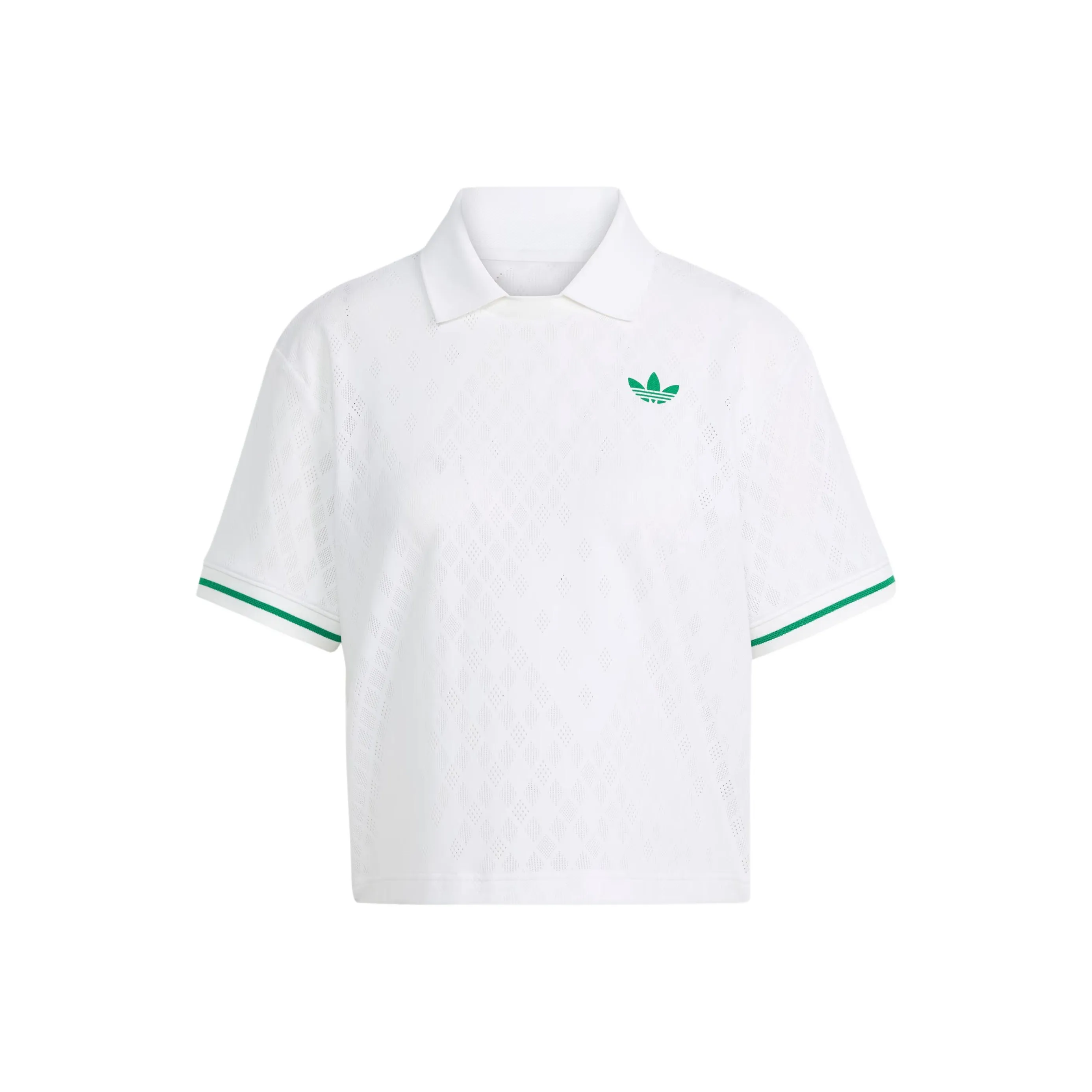 Adidas Originals Поло Женское Белое