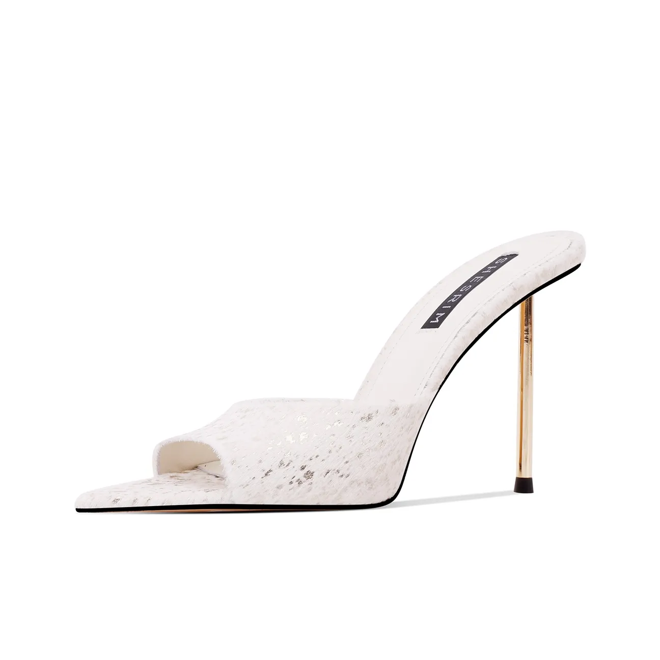 Shesrim Резиновый Износостойкие Слипоны Женские Белые Золотые