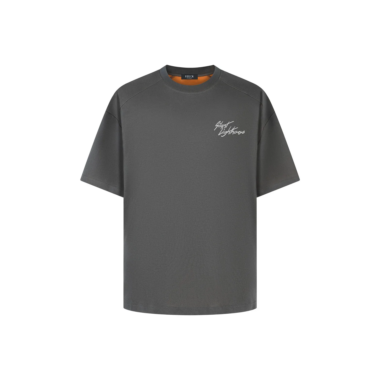 FIVE CM Серый Земля Апельсин Унисекс T-рубашки