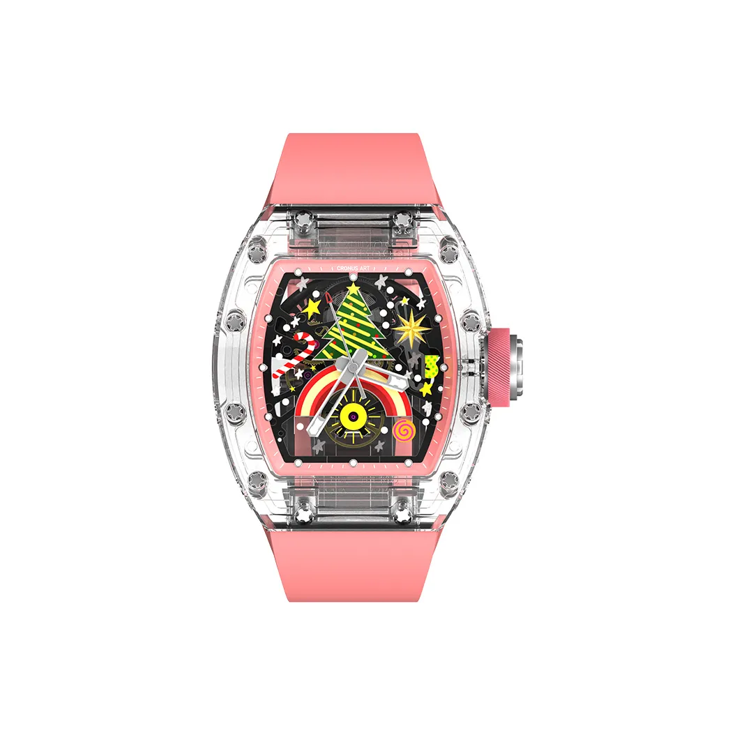 CRONUSART Unisex Crystal Collection Watch