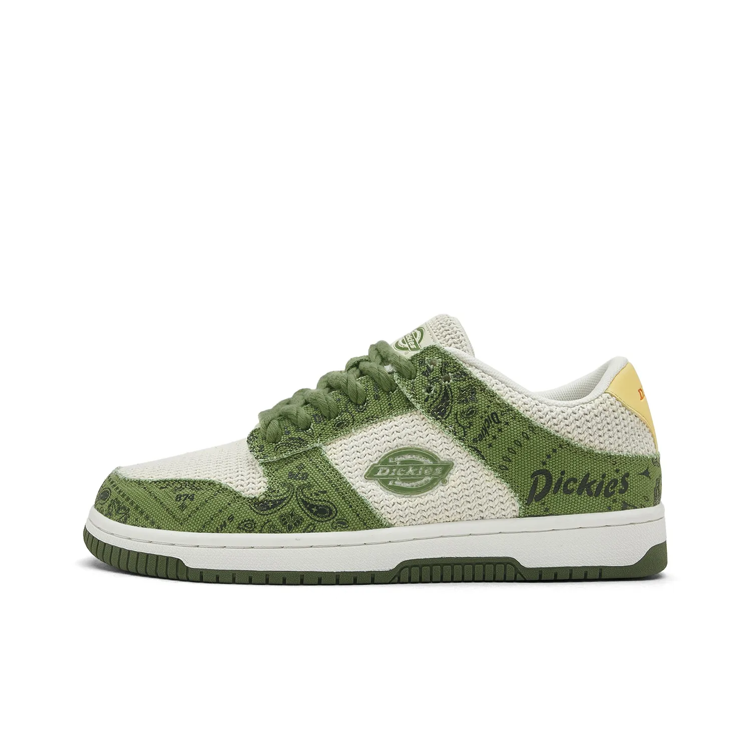 Dickies Низкие кроссовки для скейтбординга Мужские Бамбук Зеленый цвет Росток