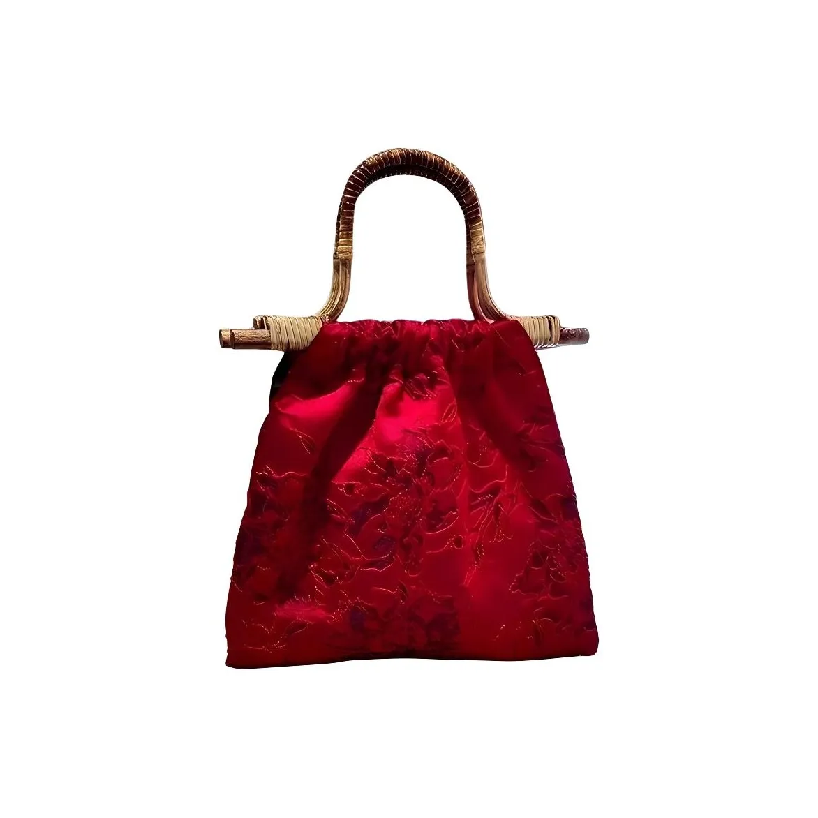 Boniu Linen Bag Standard Women's Red Boniu Льняная сумка Стандартная Женская Красная