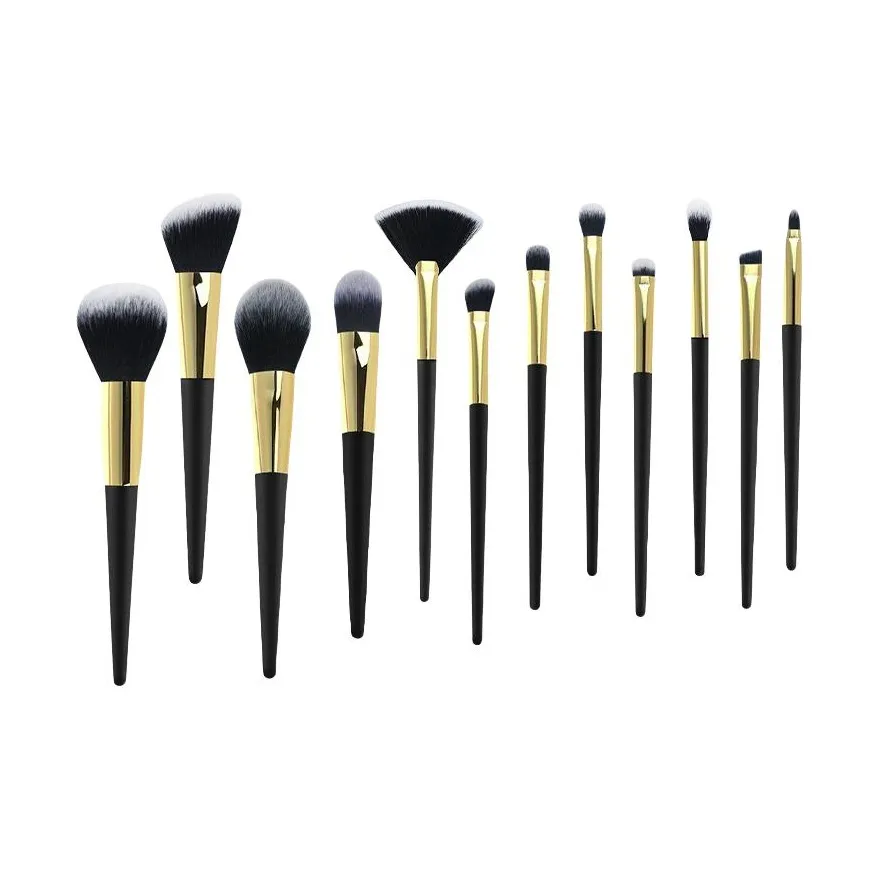 ZHIYIN Макияж Инструмент Наборы Одежды Макияжные Кисти Портативный Мягкий Волосы Пудра Щетка Щетка для Бровей Щетка для Губ