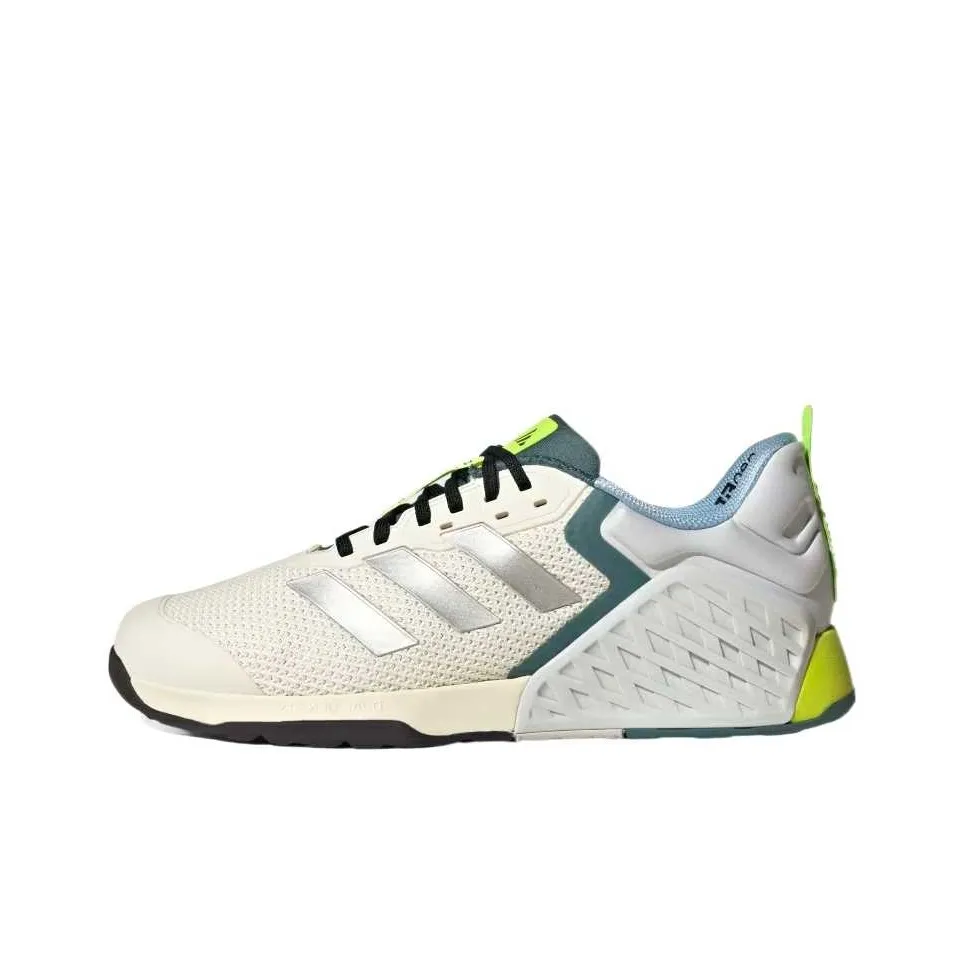 Adidas DROPSET 3 Low Топ Тренировочные Кроссовки Унисекс Белый Серебряный Синий