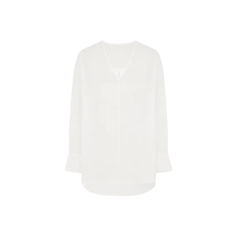 MEIYANG Белые Женские Рубашки