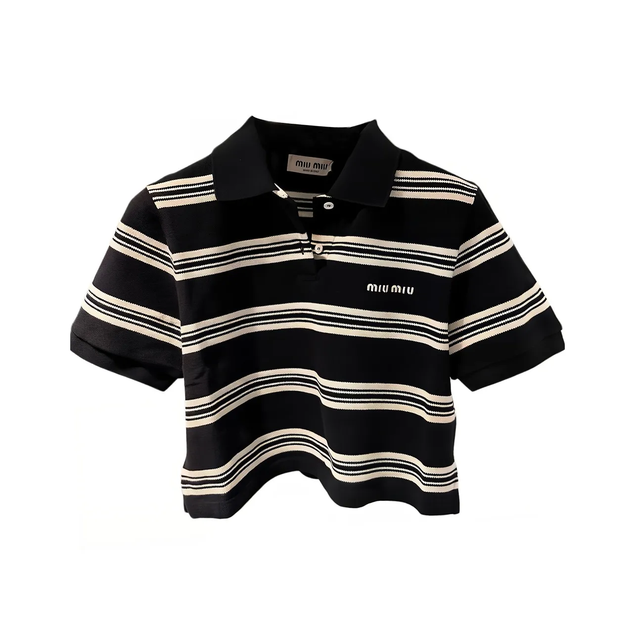 MIU MIU Polo Shirt Women's Multicolor