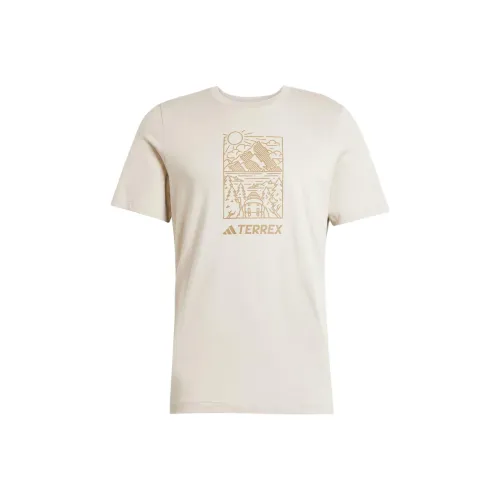 Adidas TERREX Магические Бежевые Мужские Рубашки