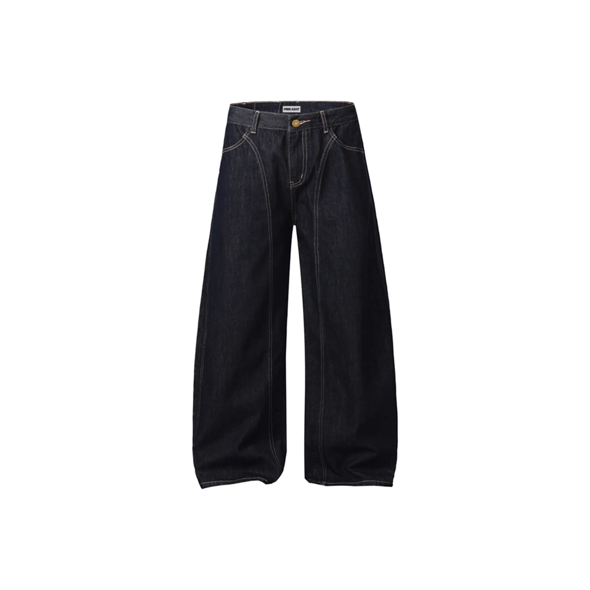Pirkadat Темно-синие унисекс джинсы
