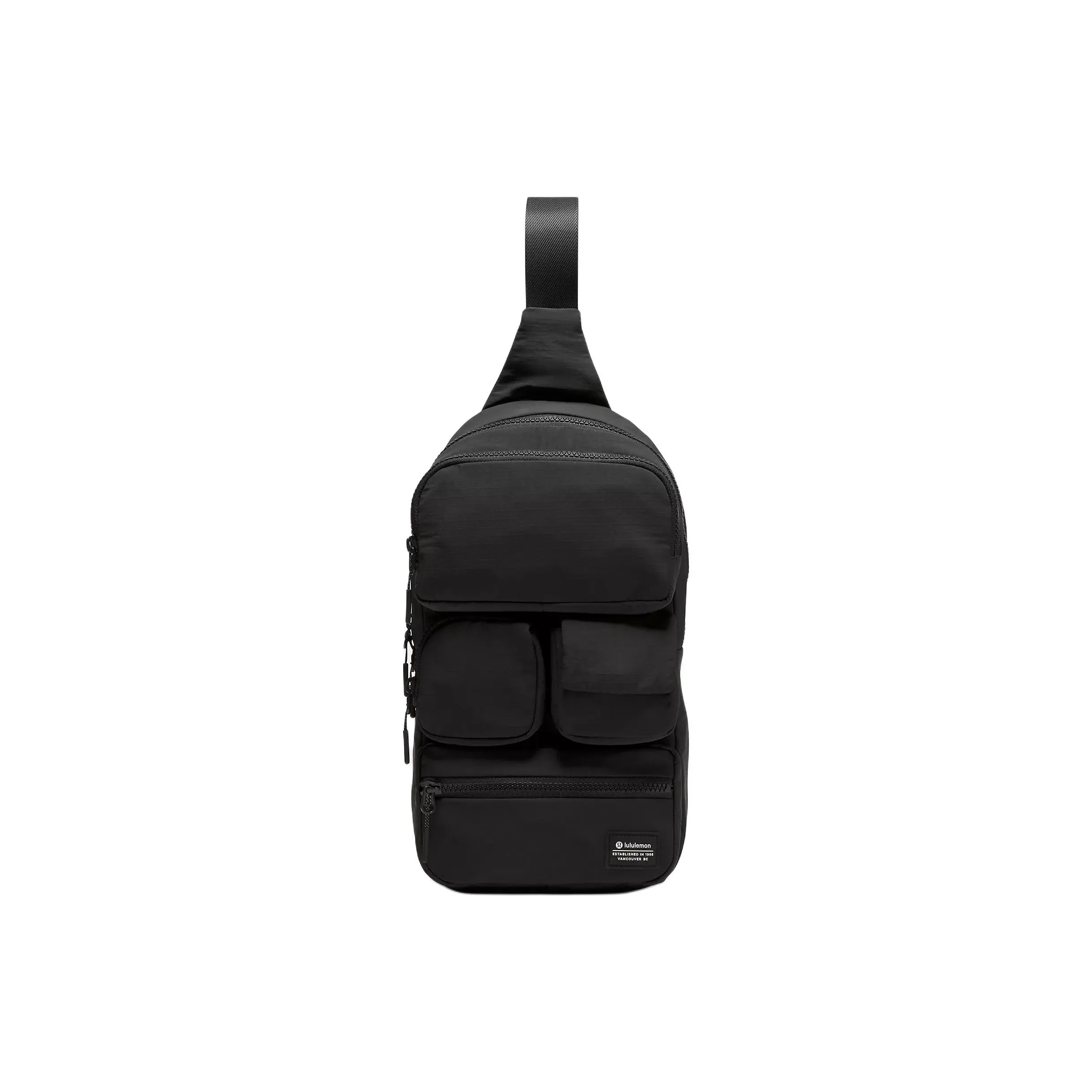 lululemon Нейлоновая сумка Sling мужская черная