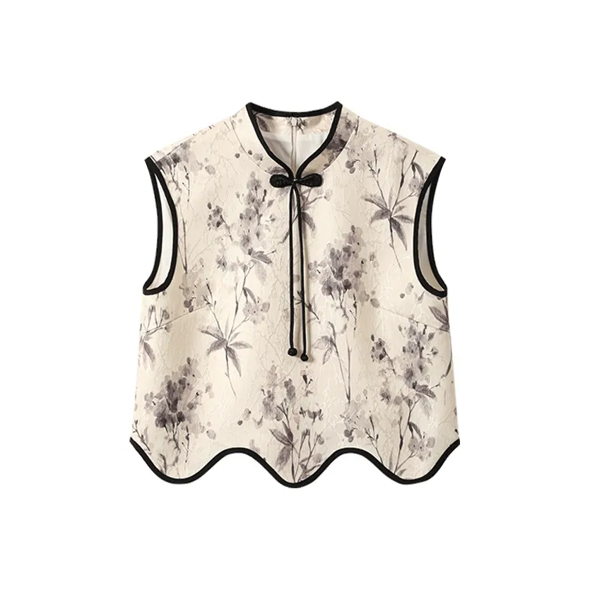 SHUXI Vest Women's First Incense Quiet Shadow