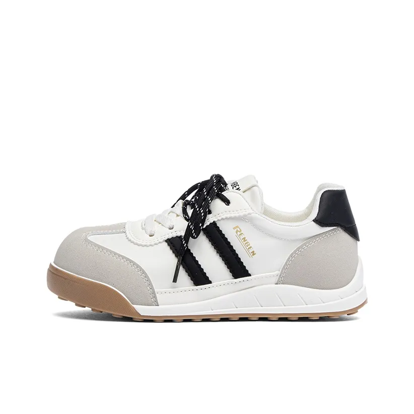 RENBEN Износостойкий и Легкий Низкий Топ Кэжуал Женские Белый Серый Черный