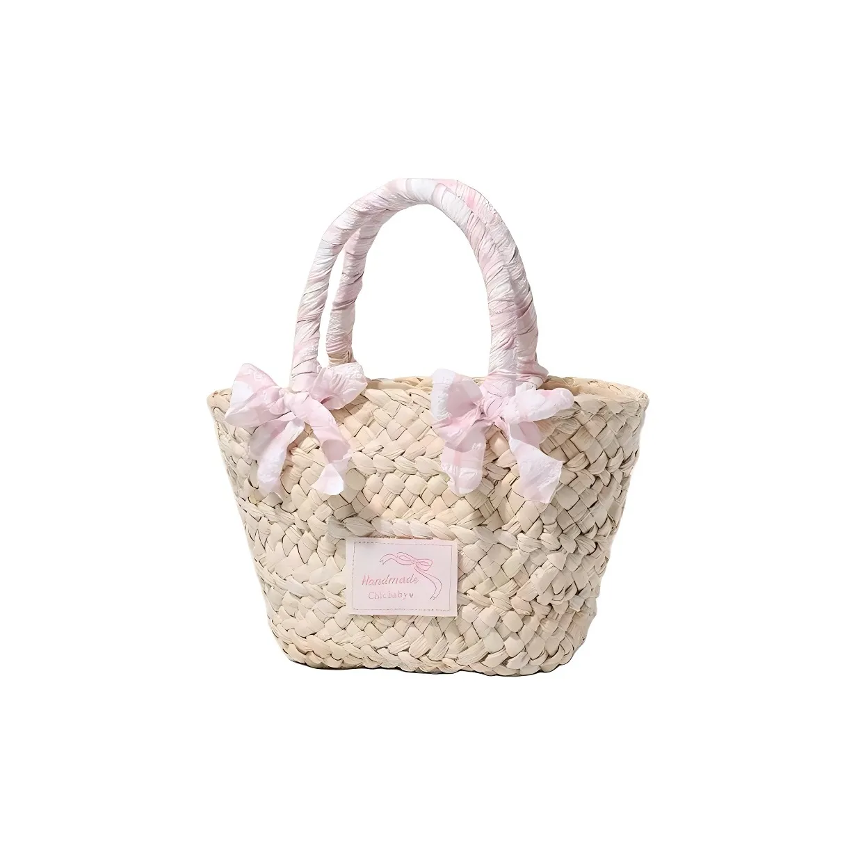 Boniu Рафия Плетеная Сумка на Одно Плечо Стандартная Женская Многоцветная