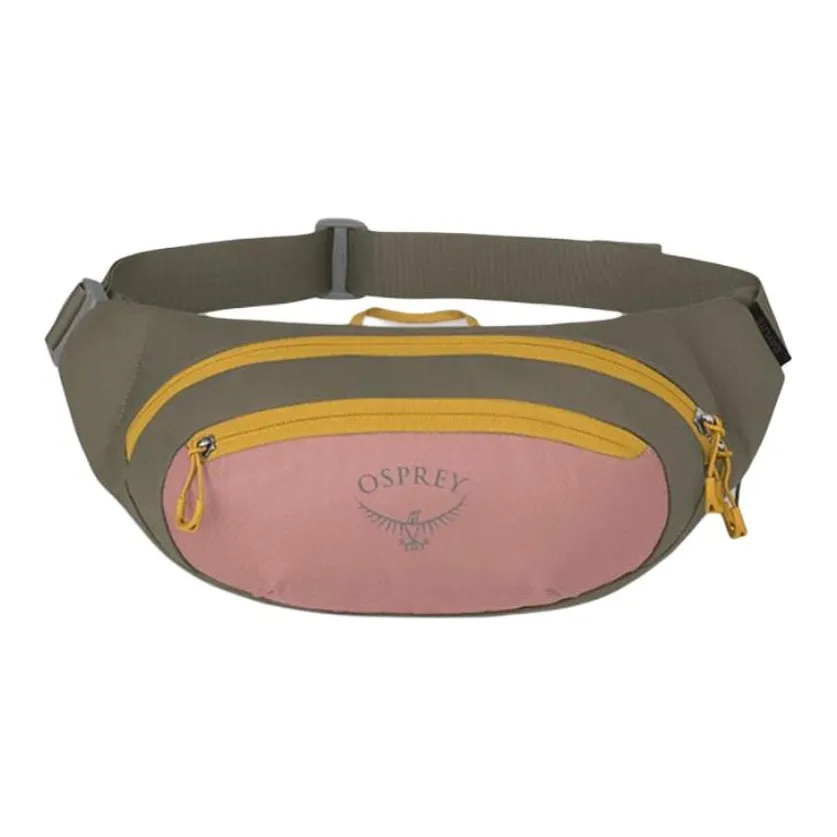 OSPREY Recycled Material One Shoulder Crossbody Fanny Pack Regular Unisex Rouge Pink