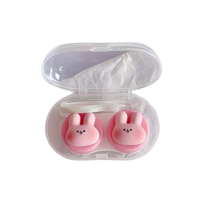 ZHENZI Invisible Glasses Daily Disposable Contact Lense Коробка Cute and Compact Силикон
