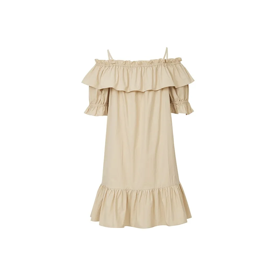 Hopeshow Короткий рукав Платье Женское