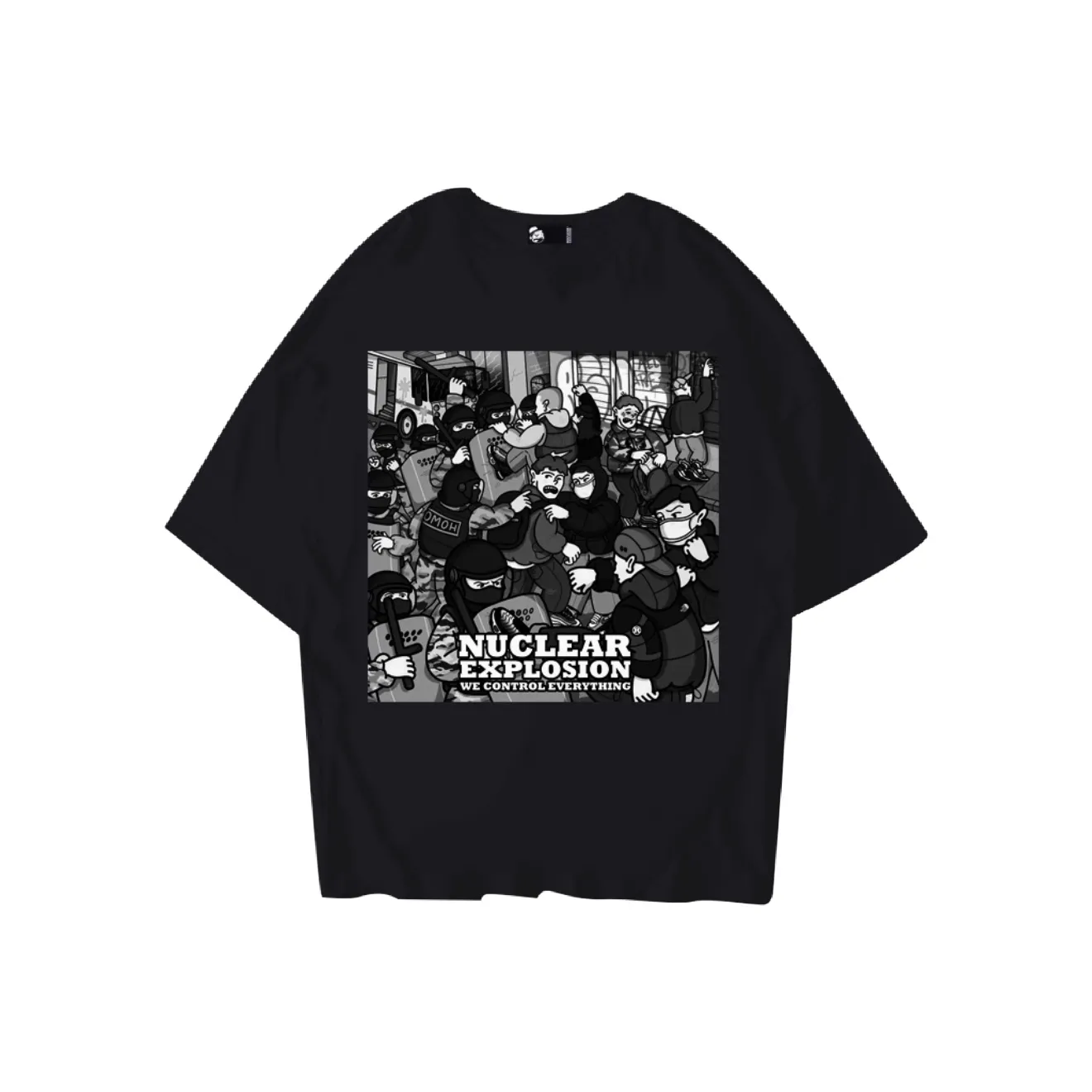 NUCLEAR EXPLOSION T Рубашка Мужская