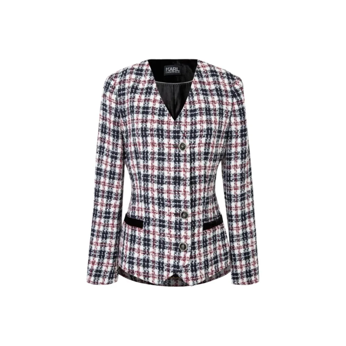 Куртки и пальто Karl Lagerfeld женские, красный, черный