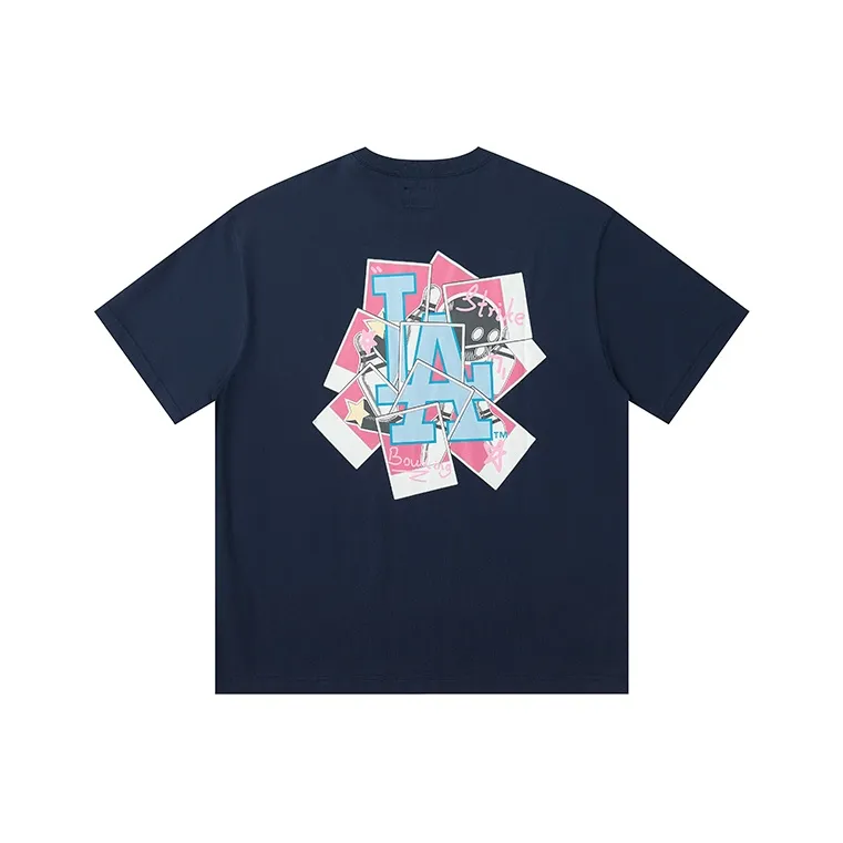 New Era T-Shirt Унисекс Темно-синий