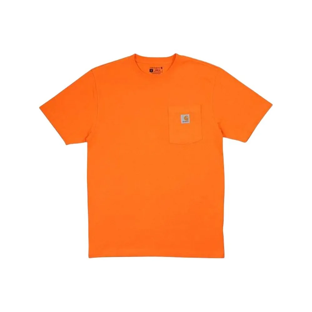 Carhartt K87 LOOSE FIT HEAVYWEIGHT SHORT SLEEVE T Shirt Men's Orange