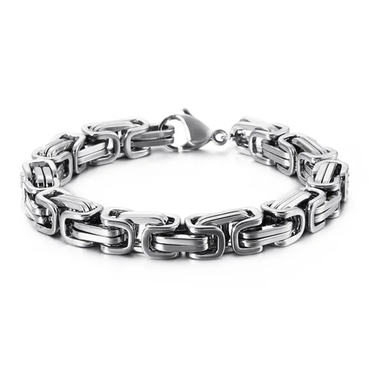 QIANSHUXIN Браслеты из титанового стального сплава для мужчин