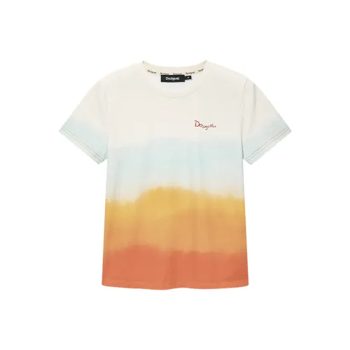 Desigual Многоцветные Женские Футболки