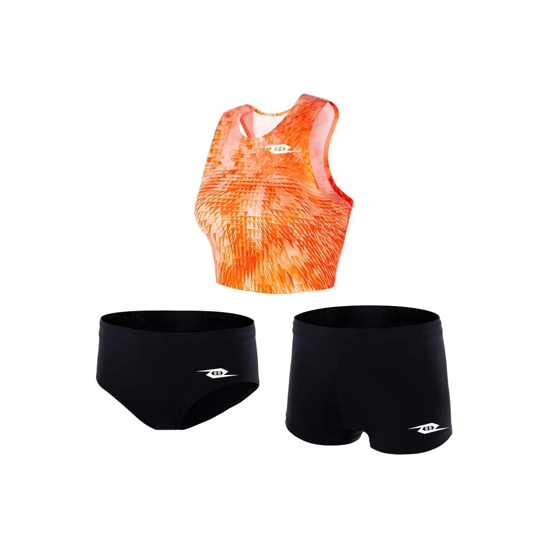 TANSHEZHE Беговые комплекты одежды Набор из 3 предметов Апельсин