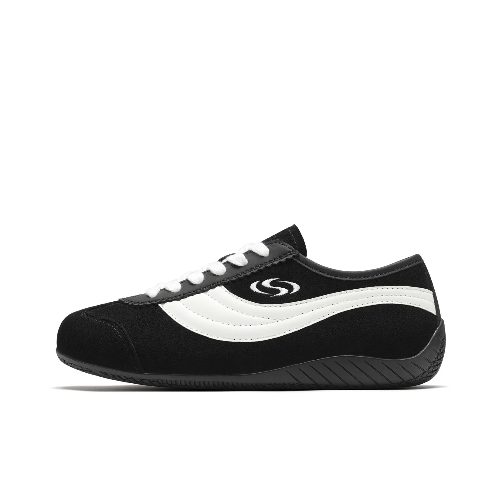 SENGUOGUO Амортизация устойчивость к истиранию легкий низкий топ повседневный унисекс черный белый