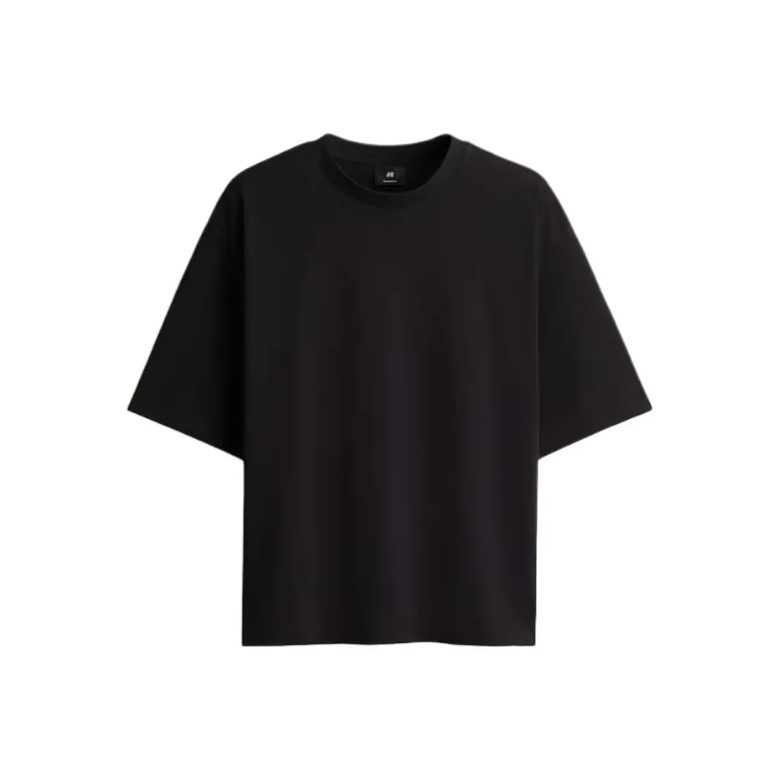 H&M Черные Мужские T-рубашки