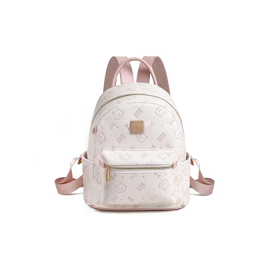 SHORT HAIR GIRL ПУ (полиуретан) Рюкзак Женские Вишневый цветок Розовый