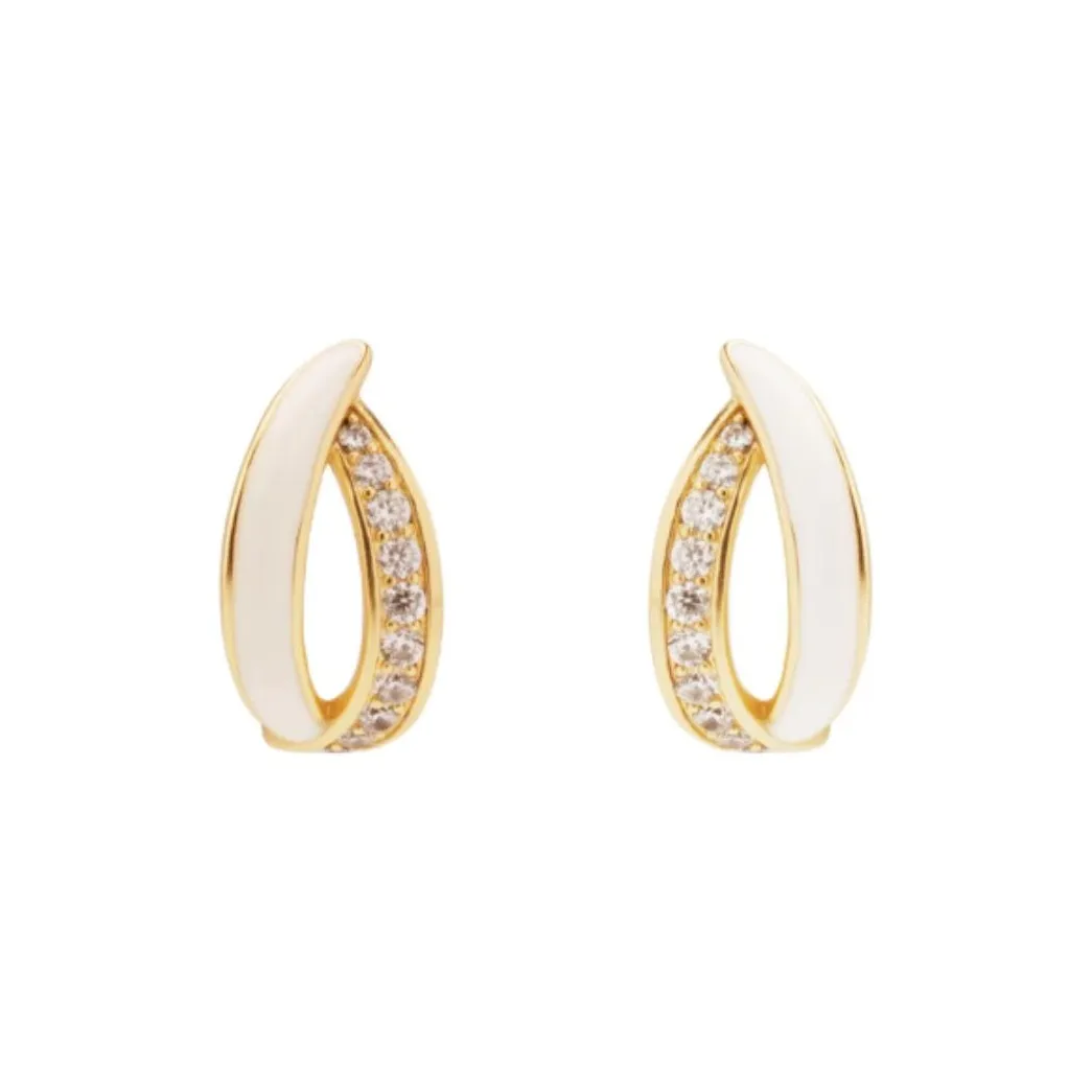 Fellala Сплав Серьги Женские Белые