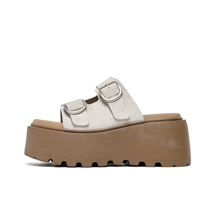Lee Cooper EVA Устойчивые к истиранию Слипоны Платформа Birkenstock Стиль Тапочки Женские