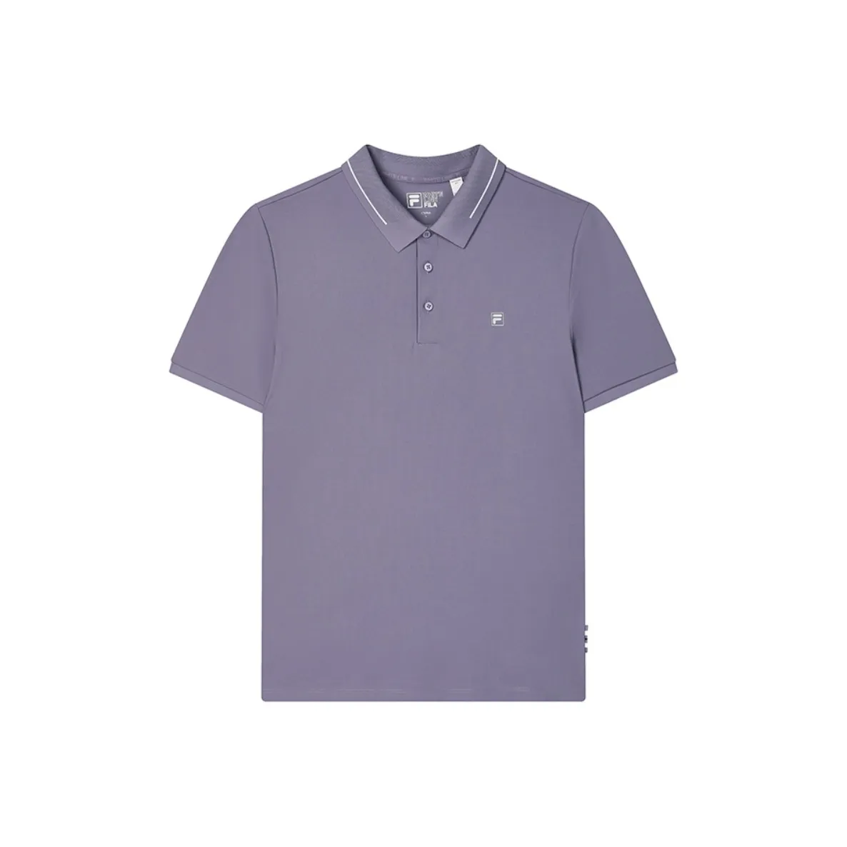 FILA Белый Ring Фиолетовый Мужская Поло
