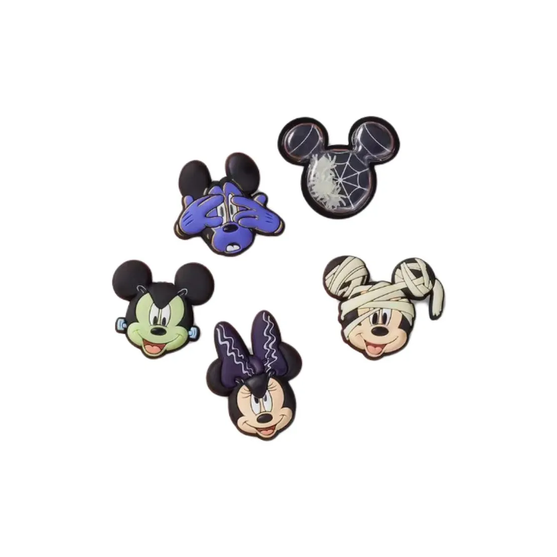 Crocs ПВХ Аксессуары для обуви Унисекс Многоцветные