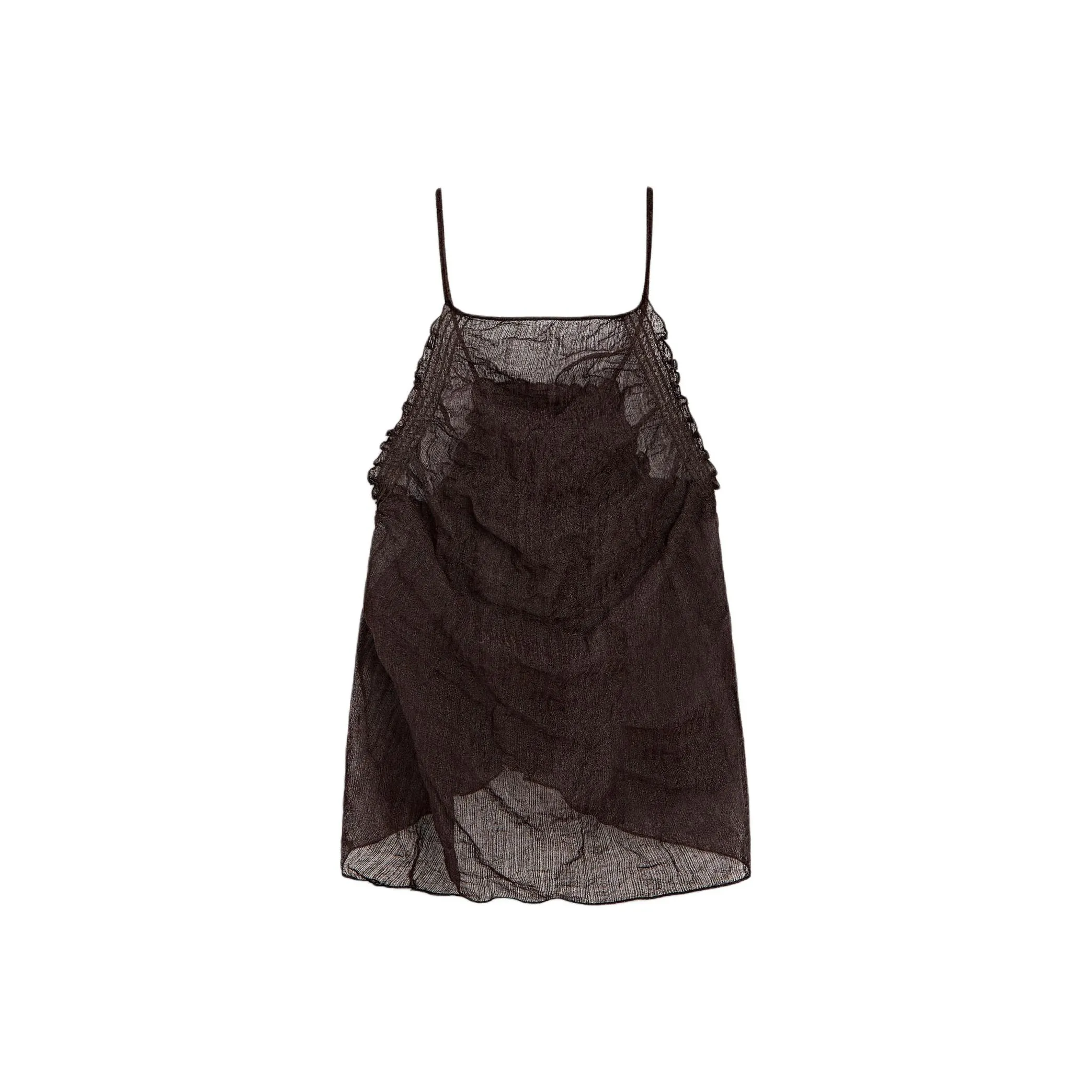 Massimo Dutti Бордо Бургундский Женские Топы