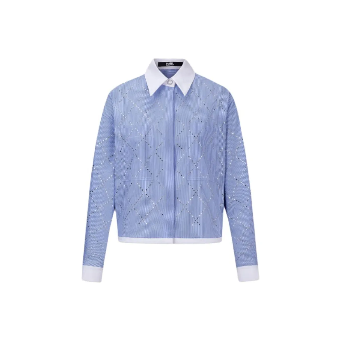 Karl Lagerfeld Рубашка Женская Синяя