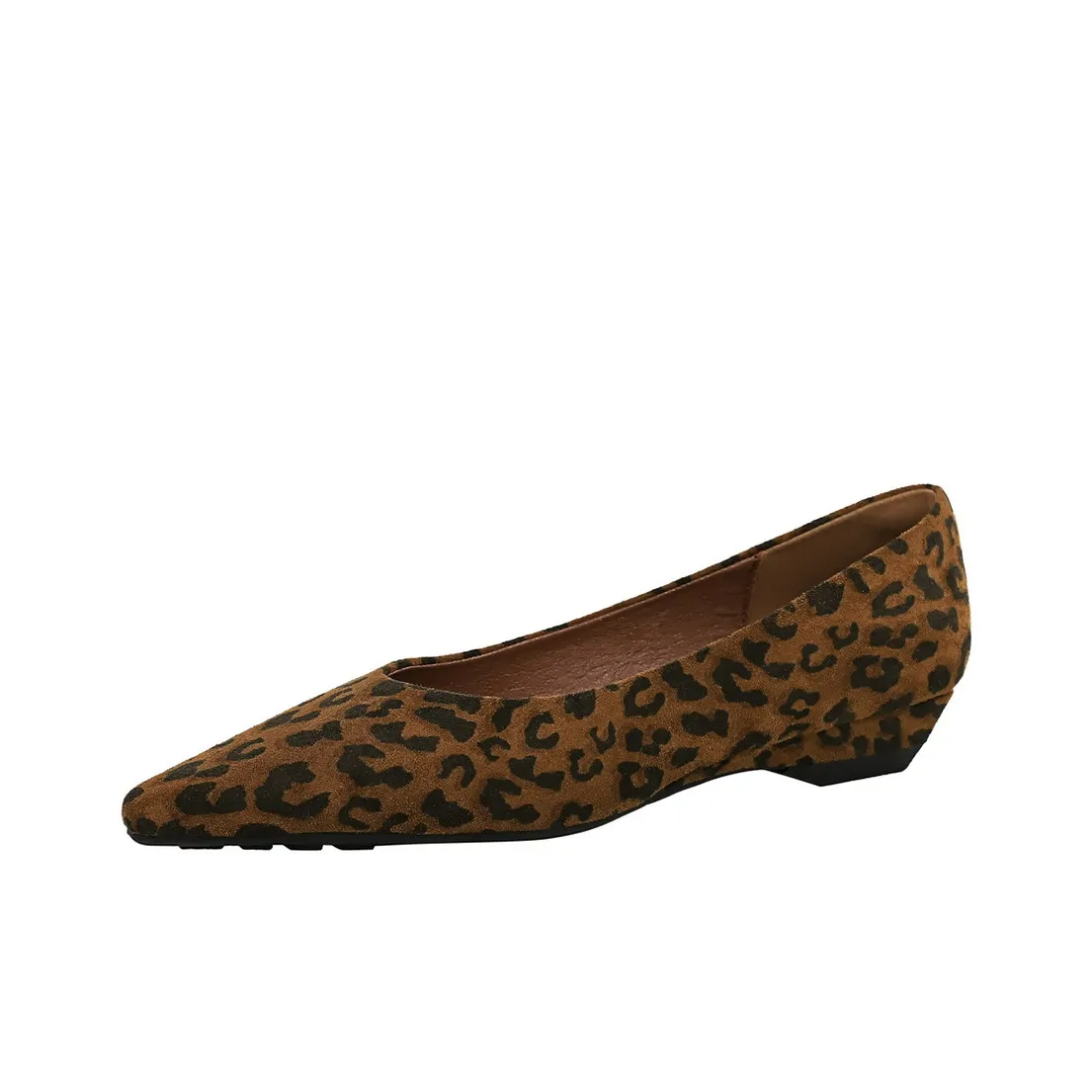 Bamiti Casual 2,5cm Женские Леопардовый принт