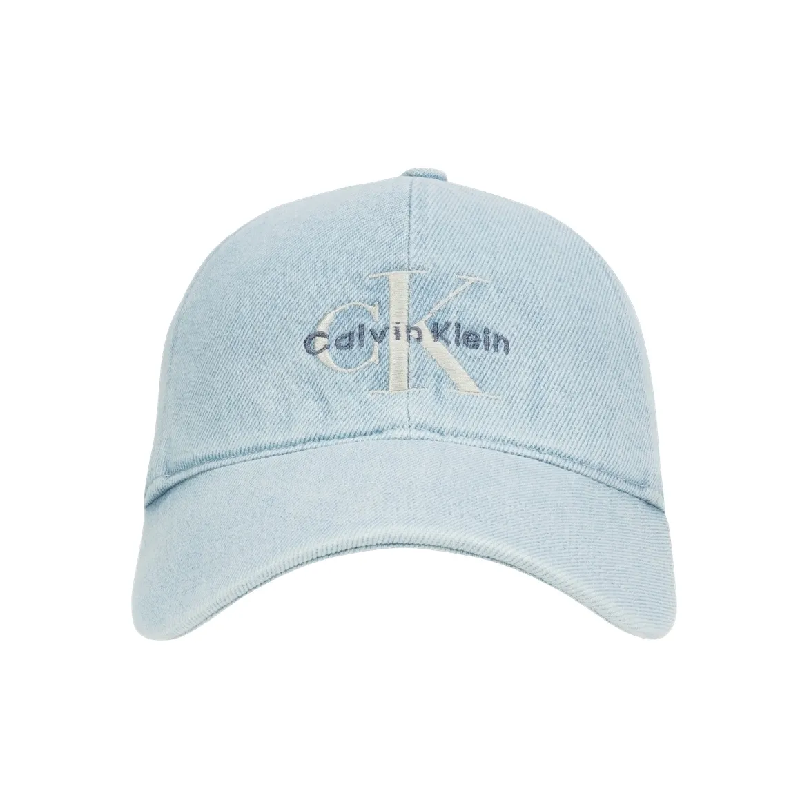 CALVIN KLEIN Cotton Baseball Caps Unisex Denim Light Blue