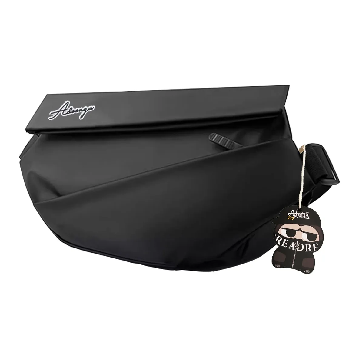 ADOONGA Нейлоновая ткань универсальная повседневная мода стандартная унисекс черный